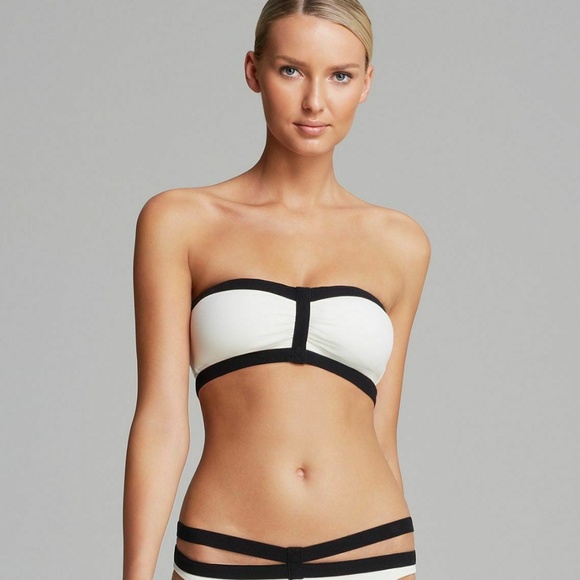 Carmen Marc Valvo Other - NWT $87 CARMEN MARC VALVO BLUE BANDEAU SWIM TOP